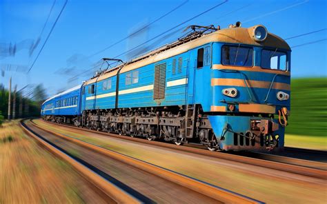 Banco De Imágenes Gratis Un Viejo Tren Azul A Beautiful Blue Train