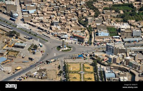 Aerial View Of The Western Afghan City Of Herat Afghanistan September