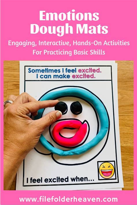 Emotions Play Dough Mats Playdough Activities Emotions Activities