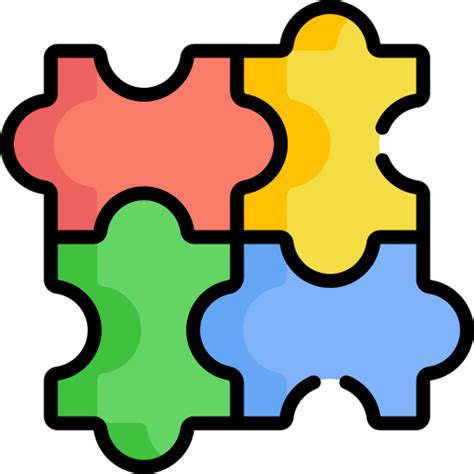 Puzzle Pieces Free Shapes Icons