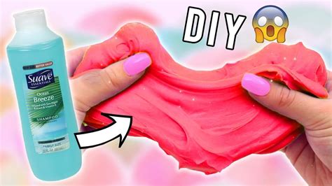How To Make Shampoo Slime Diy Shampoo Slime Youtube