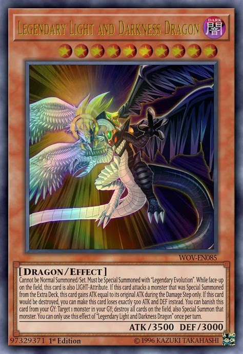 Legendary Light And Darkness Dragon By