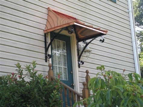 Copper Awning In Doylestown Pa Metal Door Awning Copper Awning