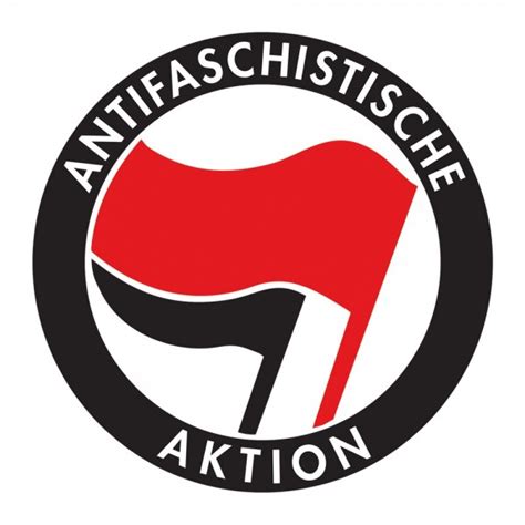Antifaschistische Aktion Aufkleber Impact Mailorder