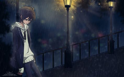 Rain Sad Anime School Wallpapers Top Free Rain Sad Anime