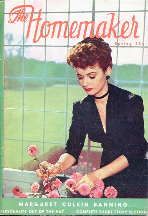 The Beautiful Spring 1946 Cover Of The Homemaker Magazine Vintage