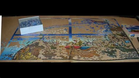 Noahs Ark Puzzle 6000 Pieces Jigsaw Time Lapse Youtube