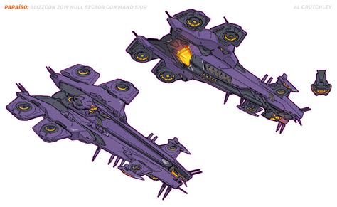 Null Sector Command Ship Concept Art Overwatch 2 Art Gallery