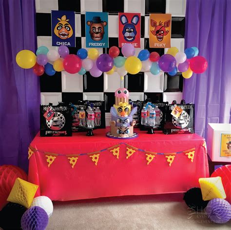 Five Nights At Freddy S Birthday Party Ideas Cumple Fnaf Y Fiestas De Cumpleaños
