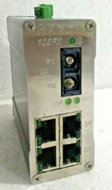 N Tron 105fx St Géré Industriel Ethernet Interrupteur 10 30 Vdc Amp 0