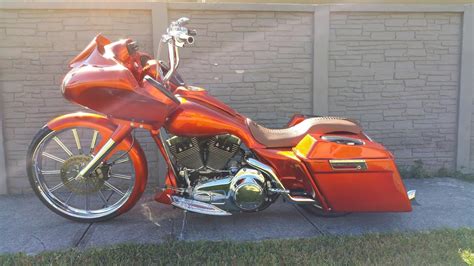 Custom Harley Davidson Baggers For Sale 57999 Down And Out Bagger