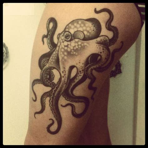 Octopus Tattoo By Dean Denney Love Tattoos Tattoo You Future Tattoos