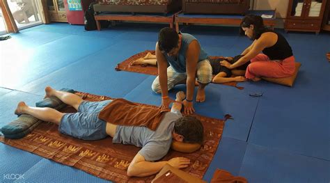 Thai Massage Class At Koh Phangan Vocational School In Koh Pha Ngan Surat Thani Thailand