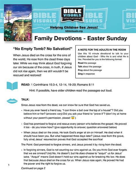 Easter Sunday Devotional And Coloring Page Downloads Ready To Print