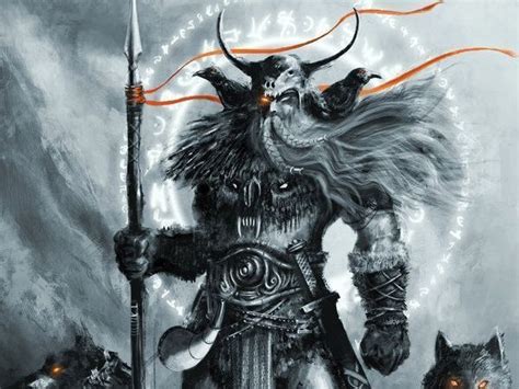 Dioses De La Mitologia Nordica Odín Odín Está Considerado Como El Rey