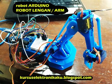 Membuat robot dari kotak nasi dan bahan bekas dengan manggunakan arduino, hasil modifikasi dari tutorial. .: Membuat Robot Lengan (ARM) Menggunakan Arduino