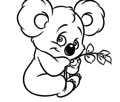 Koala Drawing Step By Step Free Download On Clipartmag