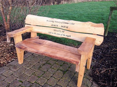 Engraved Bench