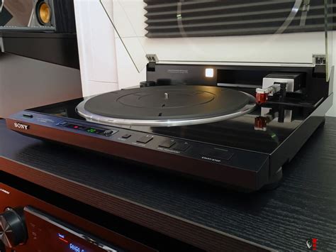 Sony ES PS X555ES Biotracer Linear Tracking Turntable Denon DL110 Photo