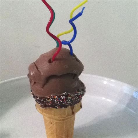 Dipped Ice Cream Cone With Sprinkles Dips Ice Cream Ice Cream
