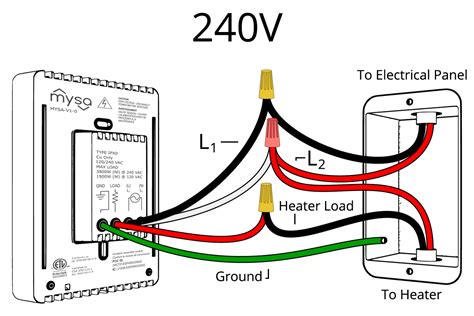 Baseboard Heater Wiring Diagram 240v