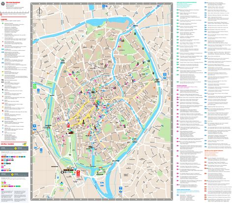Bruges Sightseeing Map