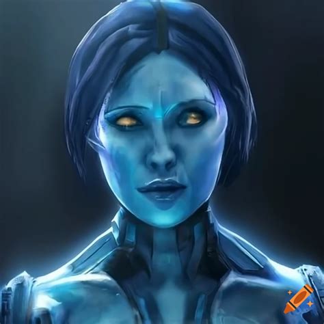 Cortana From The Halo Game Series