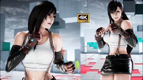 Tekken 7 Tifa Lockhart Mod Full Face Rigging 철권 7 티파 록하트 4k Youtube