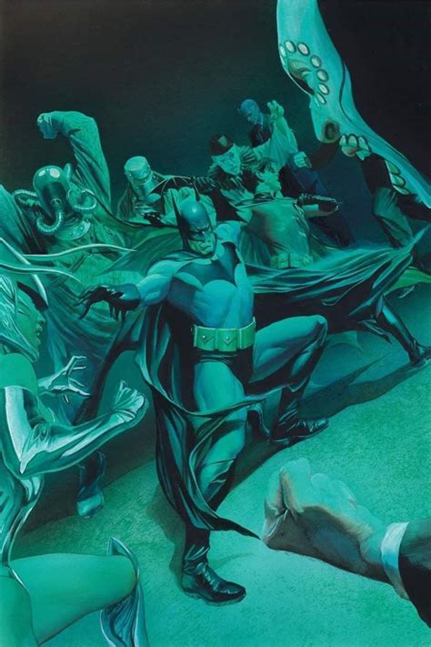 Batman 660 Art By Alex Ross Alex Ross Batman Art