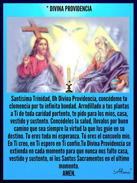 Divina Providencia Santisima Trinidad Oh Divina Providencia