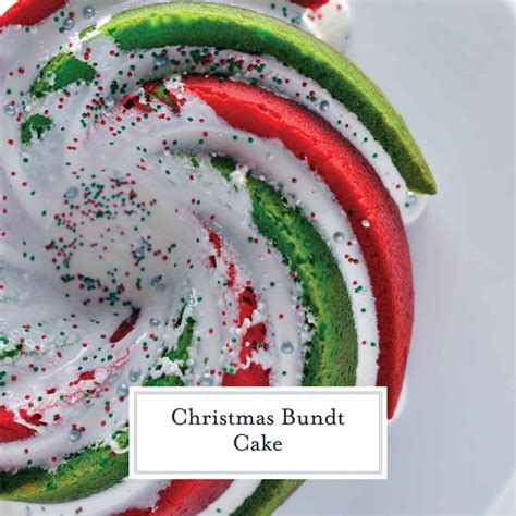 There are 8 bundt cake and christmas recipes on very good recipes. Christmas Bundt Cake | A Festive Red and Green Holiday Cake!