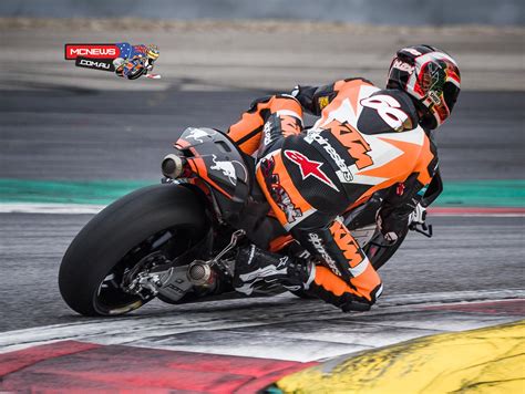 Ktm Motogp Machine Test At Red Bull Ring Mcnews