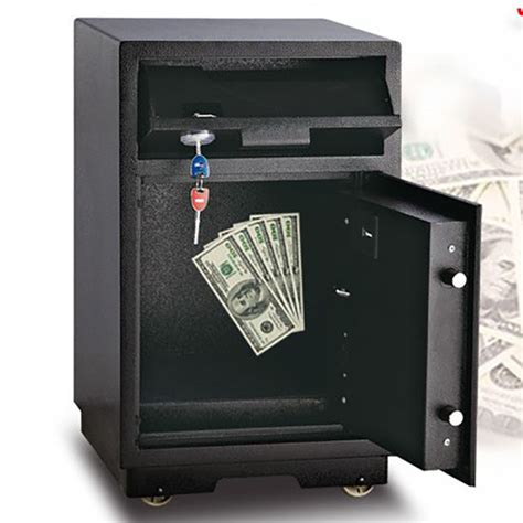 China Digital Deposit Cash Drop Lock Money Counting Safe Box For Sale