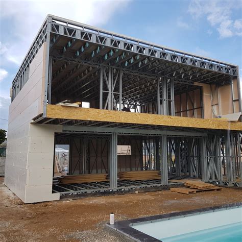 Fast Construction Two Storey Prefab Homes Light Steel Structure Modular