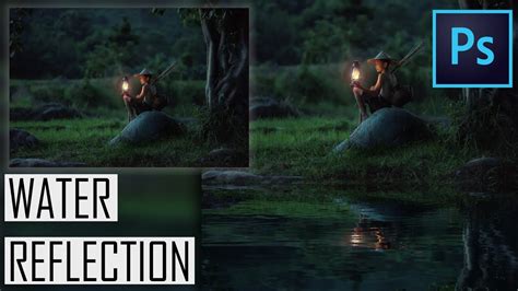 How To Create Realistic Water Reflection In Photoshop Youtube