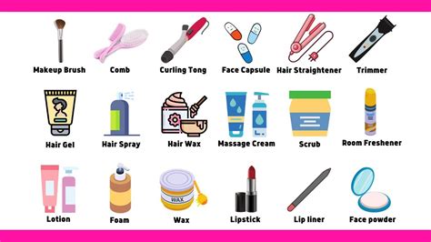 Cosmetics Vocabulary English Makeup And Cosmetic Vocabulary In