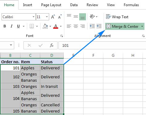 Merge And Center The Selected Cells In Excel How To Do It Earn Excel