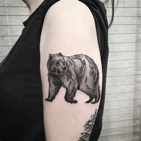 15 Amazing Black Bear Tattoo Designs Petpress