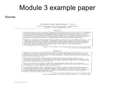 Come browse our large digital warehouse of free sample essays. Module 3 Example Paper