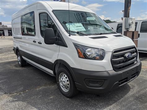 New 2020 Ford Transit Cargo Van T350 In Oxford White Greensburg Pa