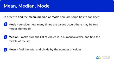 Mean Median Mode Gcse Maths Steps Examples And Worksheet