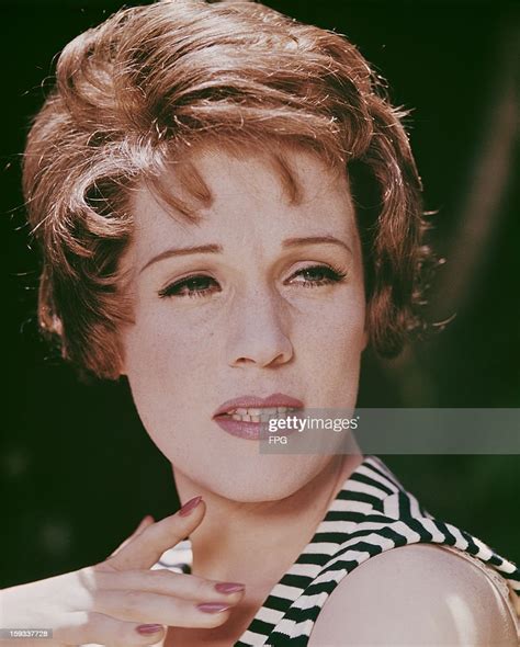 English Actress And Singer Julie Andrews Circa 1960 News Photo