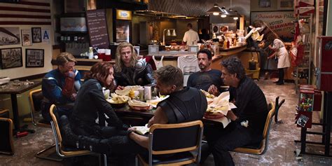 The Avengers Flip Their Shawarma Scene Revealing A Heartbreaking Truth