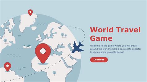 Articulate Storyline 360 Templates World Travel Game Contains 6