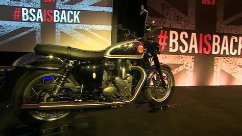 Bsa Motorcycles Returns To Life With Birmingham Model Launch Bbc News