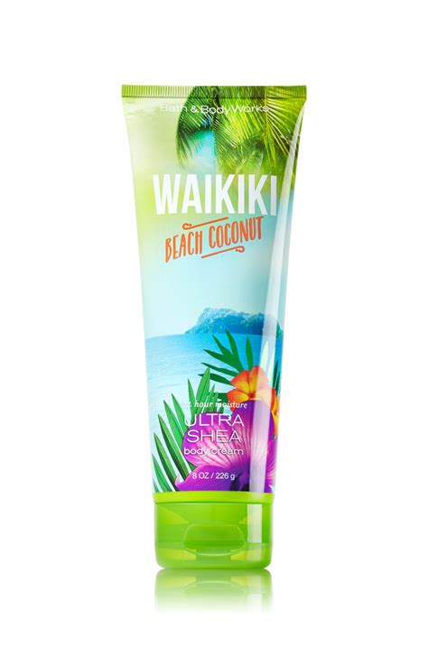 Waikiki Beach Coconut Ultra Shea Body Cream Signature Collection Bath And Body Works Bath N