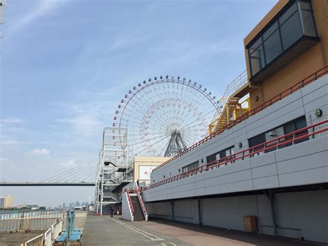 Osaka Bay Area Complete With Ferris Wheel Japan Travel Osaka Trip