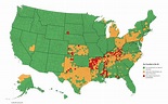 Dry Counties in the U.S. : MapPorn