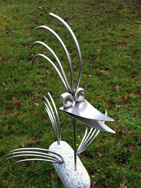 Gehäuse, weissgeölte gartenskulptur, freistehend, schnecke by scultura. Edelstahl Vogel / Garten Skulptur 80cm Granitvogel V2A | eBay