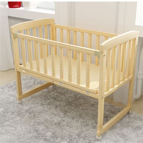 Cradle Baby Cot Wooden Rocking Baby Cot Baby Bed 11street Malaysia
